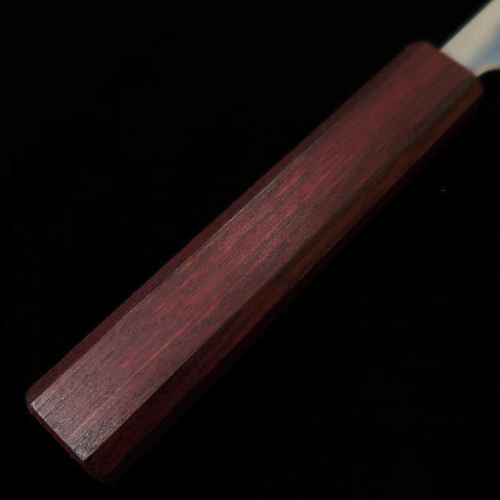 三浦MIURA ペティ 銀紙三号 磨き 燦紫柄 （80mm）