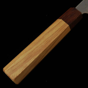 三浦MIURA 菜切 スウェーデン鋼 梨地ダマスカス 欅柄（165mm）