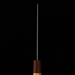 三浦MIURA 菜切 スウェーデン鋼 梨地ダマスカス 欅柄（165mm）