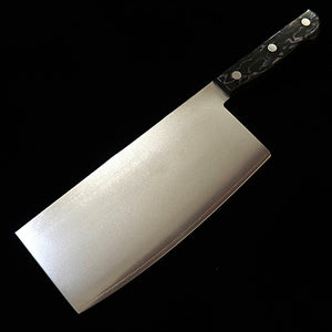 三浦MIURA 中華 SLD 黒合板柄 カラーライン（195mm）