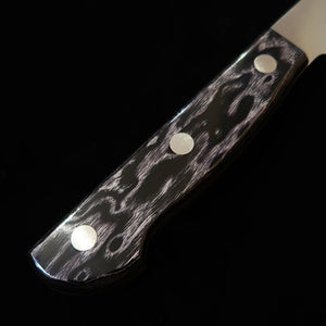 三浦MIURA 中華 SLD 黒合板柄 カラーライン（195mm）