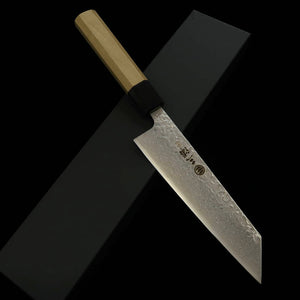 Miura MIURA Bunka AUS10 martelé Damas manche octogonal en magnolia (170 mm)