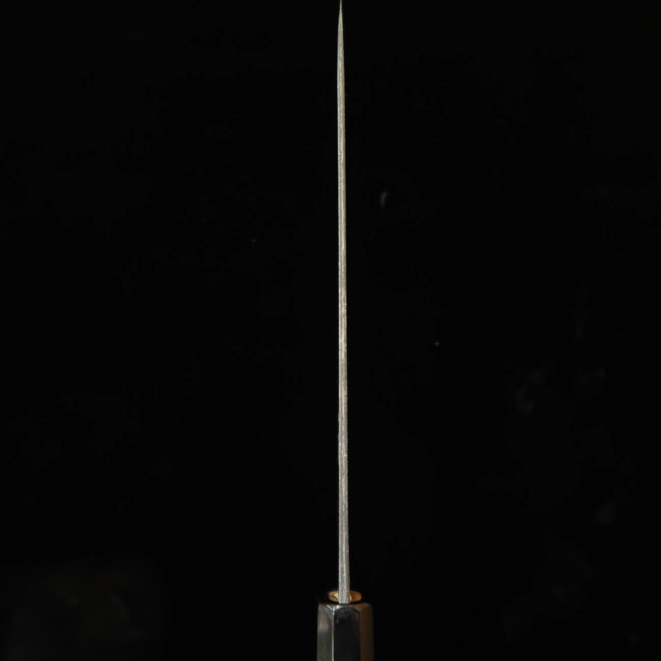 SAKAI KIKUMORI Gyuto, White Steel No. 2, Kurouchi with Magnolia Octagonal Handle (210mm)