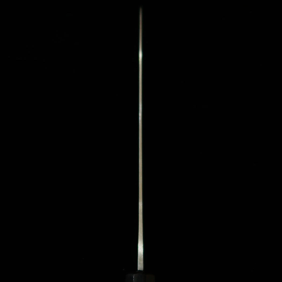 MIURA Gyuto Aogami n.º 1 Núcleo inoxidable Kurouchi Mango octogonal de magnolia (210 mm)