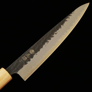 Miura Petty, Aogami Super, acabado negro, mango de palisandro (150 mm)