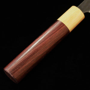 Miura Petty, Aogami Super, acabado negro, mango de palisandro (150 mm)