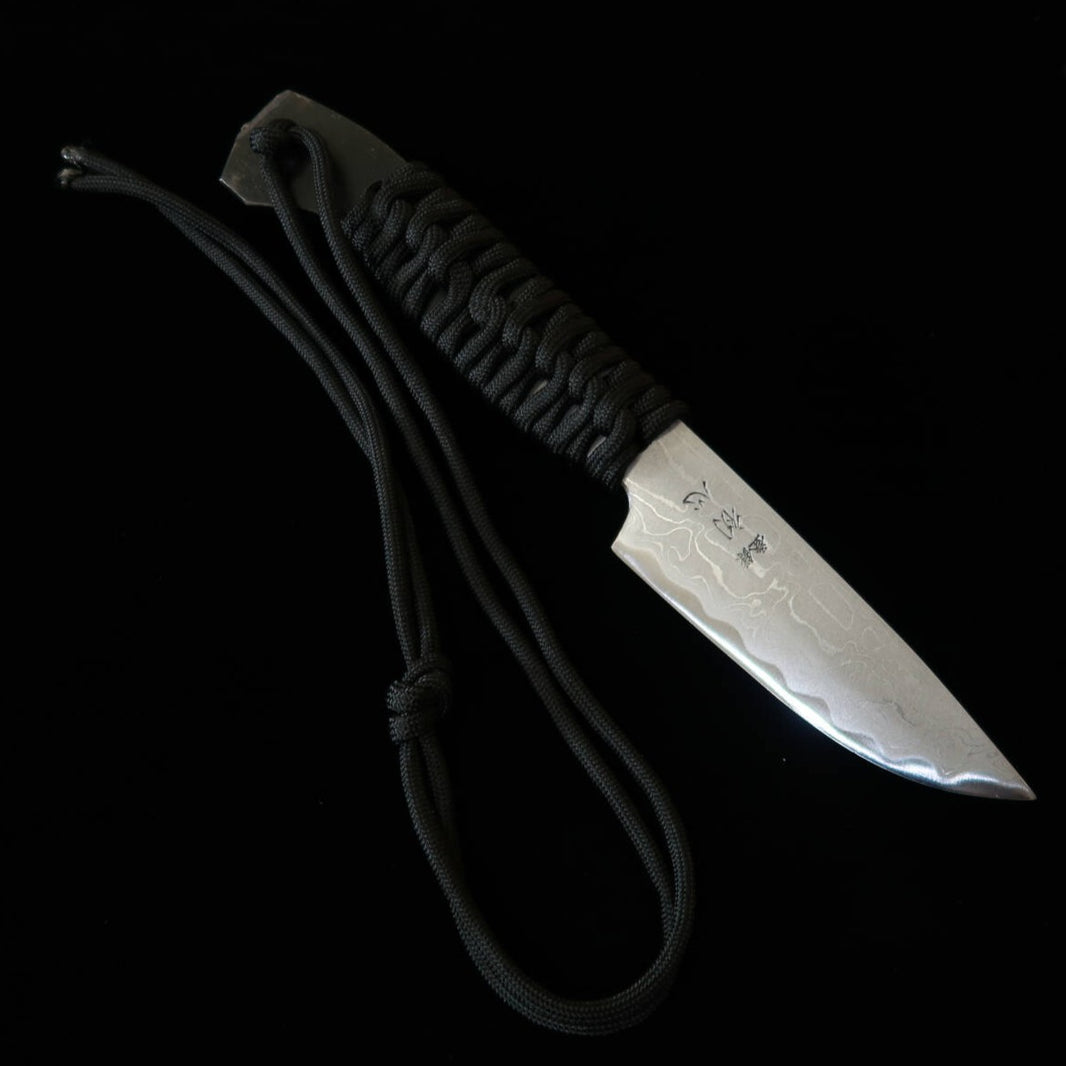 HATSUKOKORO Damascus Knife, Shirogami No. 2 (10mm)