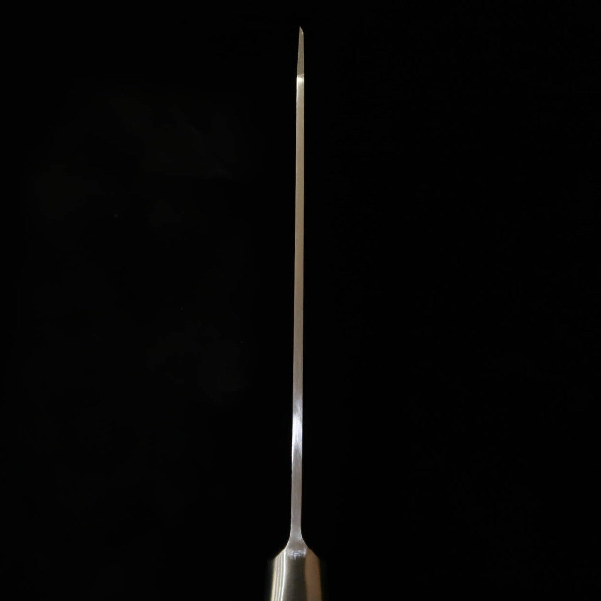 MISONOミソノ 骨スキ 丸型 EUカーボン鋼 黒合板柄（145mm）