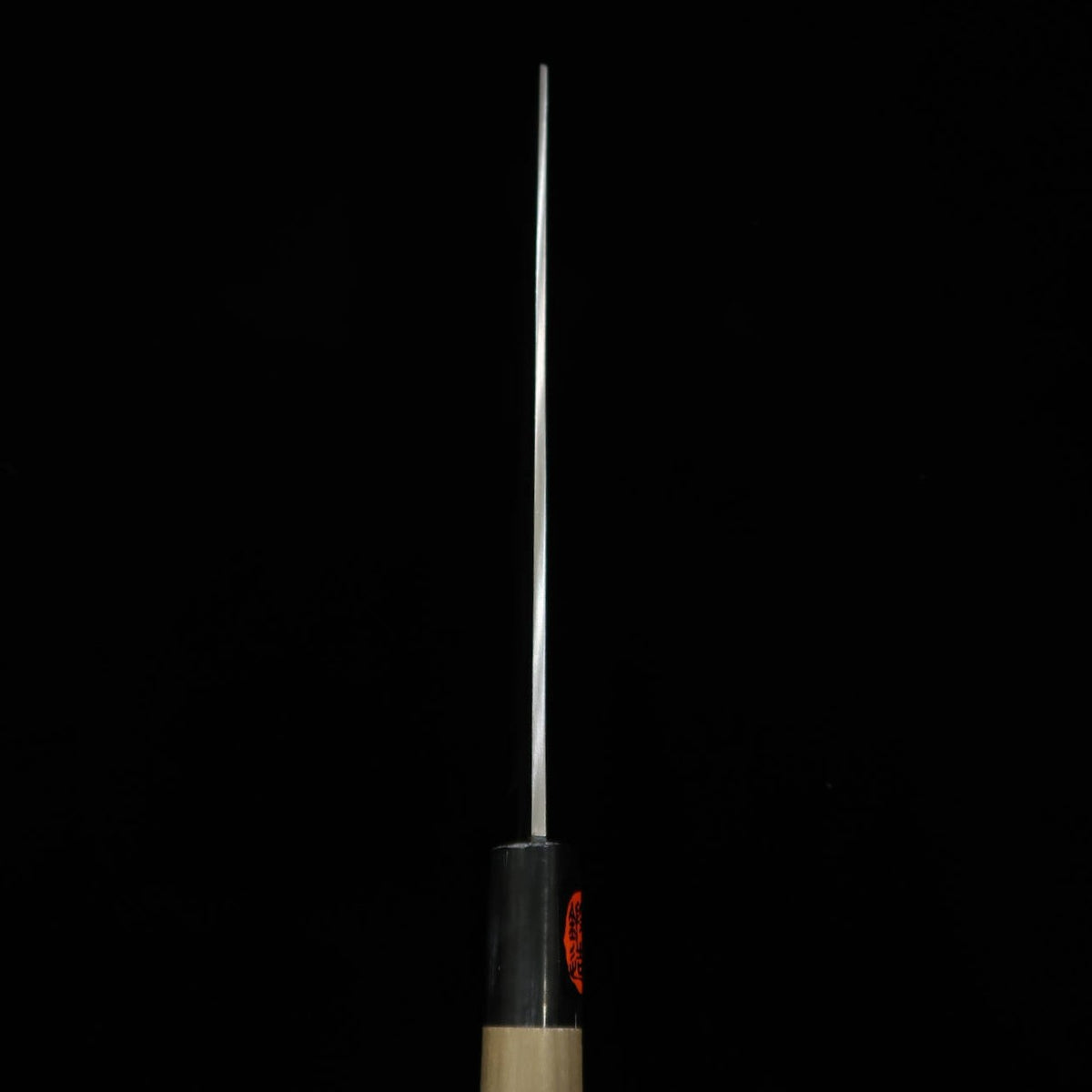 SHIGEKI TANAKA VG10 Damascus Nakiri with Buffalo-Bow and Magnolia Chestnut Handle (170mm)