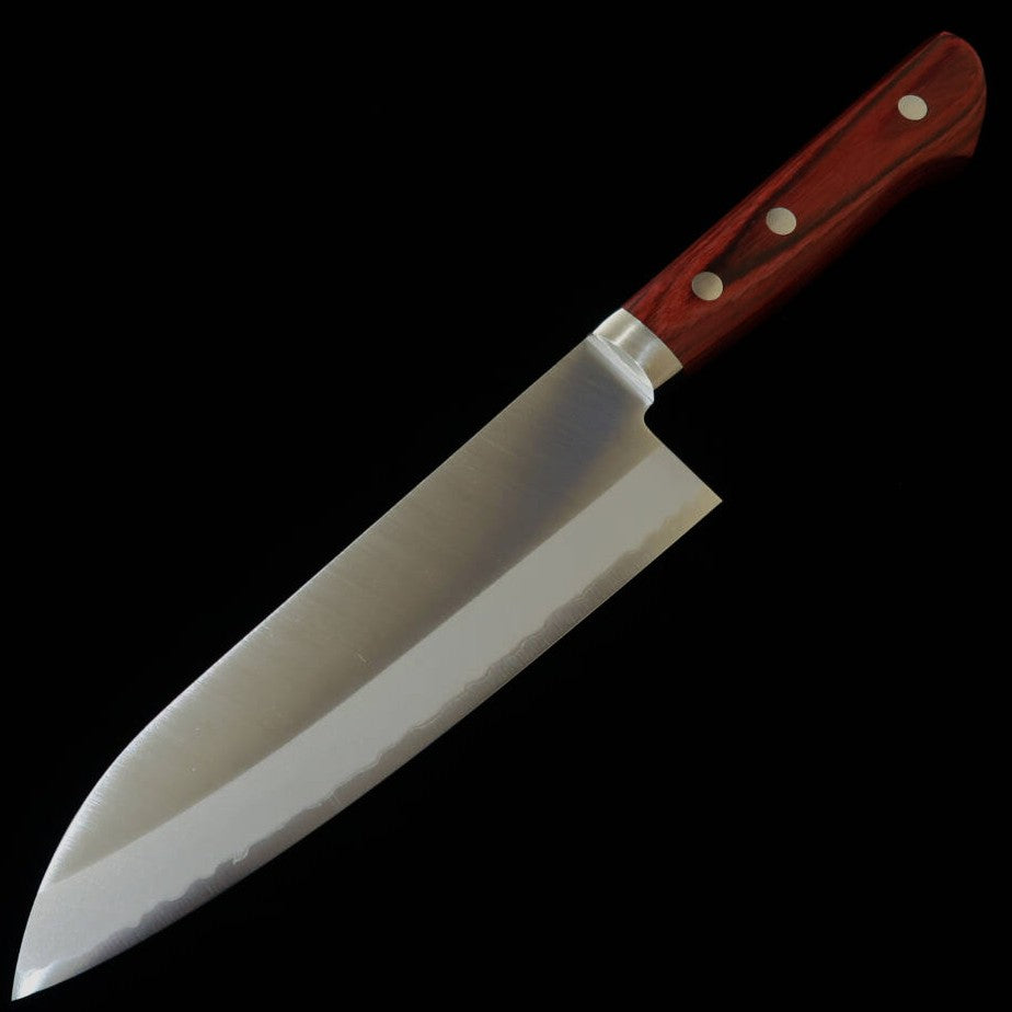 MIURA Santoku Lâmina Aogami com Cabo de Vinho (165mm)