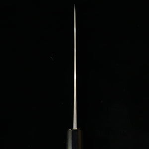 三浦MIURA アジ切 青紙一号 黒打ち 朴八角柄（145mm）