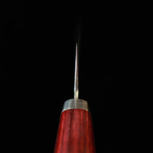 三浦MIURA 三徳 青紙割込 ワイン柄（165mm）