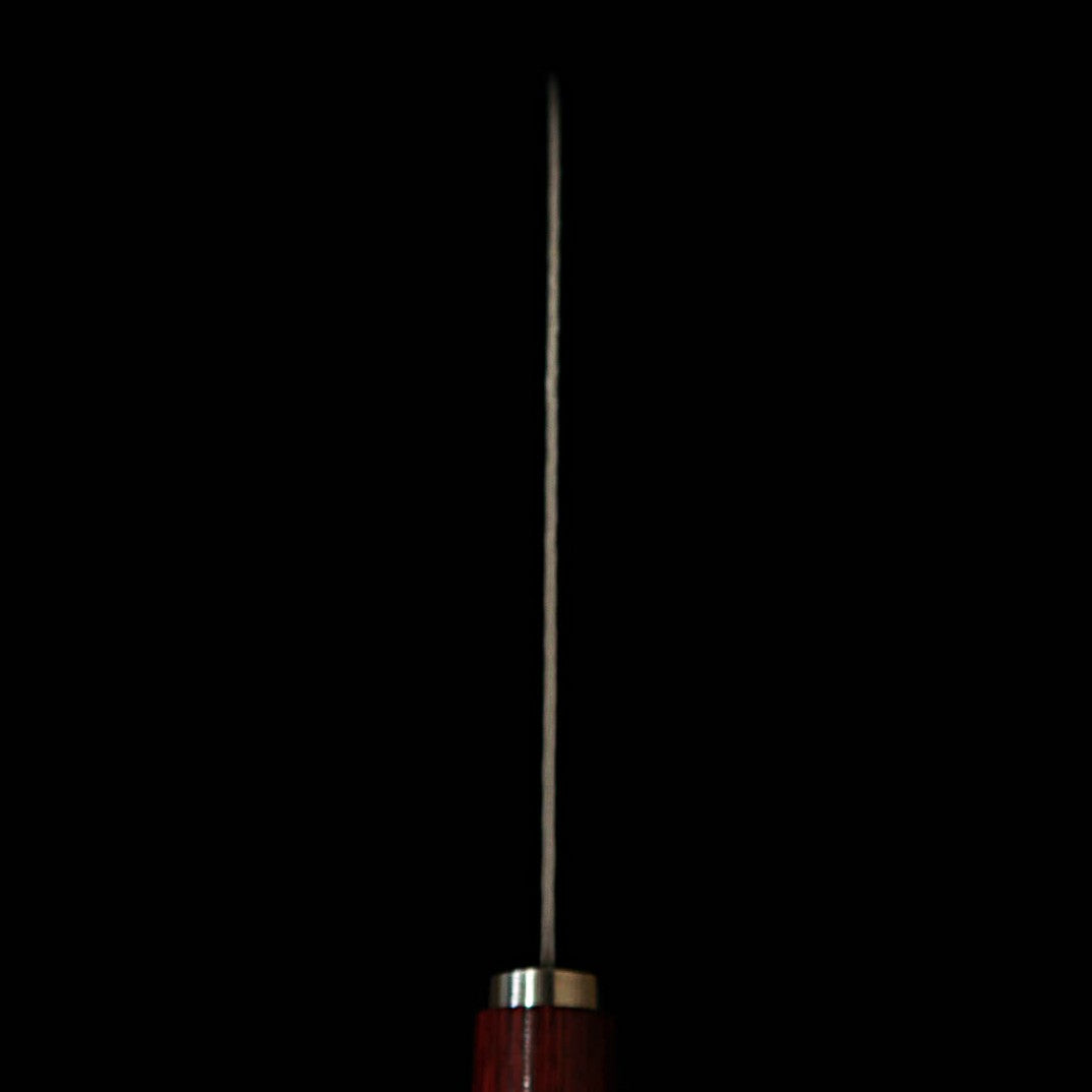 三浦MIURA 三徳 VG10 鎚目 赤合板柄 （165ｍｍ）