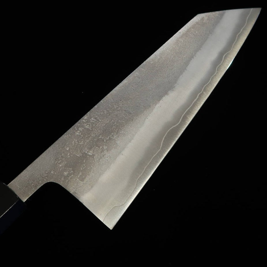吉金刃物 文化 SKD高速鋼 梨地 黒檀八角柄（165mm）