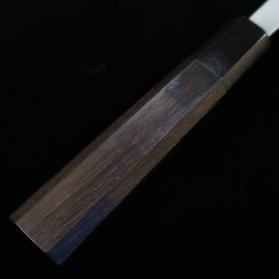 吉金刃物 文化 SKD高速鋼 梨地 黒檀八角柄（165mm）