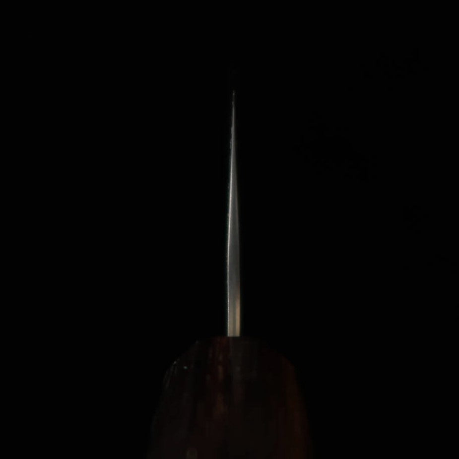 三浦MIURA 菜切 440C 梨地 ダマスカス 桜八角柄（165mm）