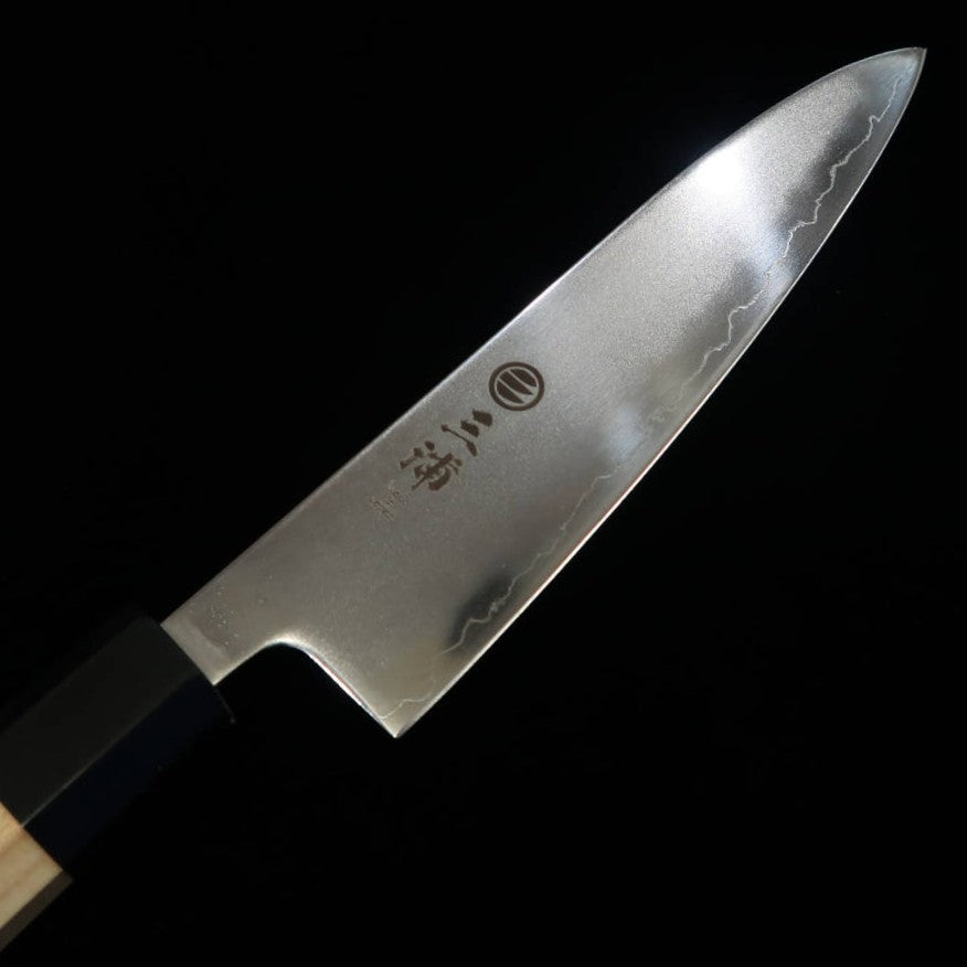 Miura Hikari SLD Petty knife Polished with Resin Hinoki Handle (130mm)