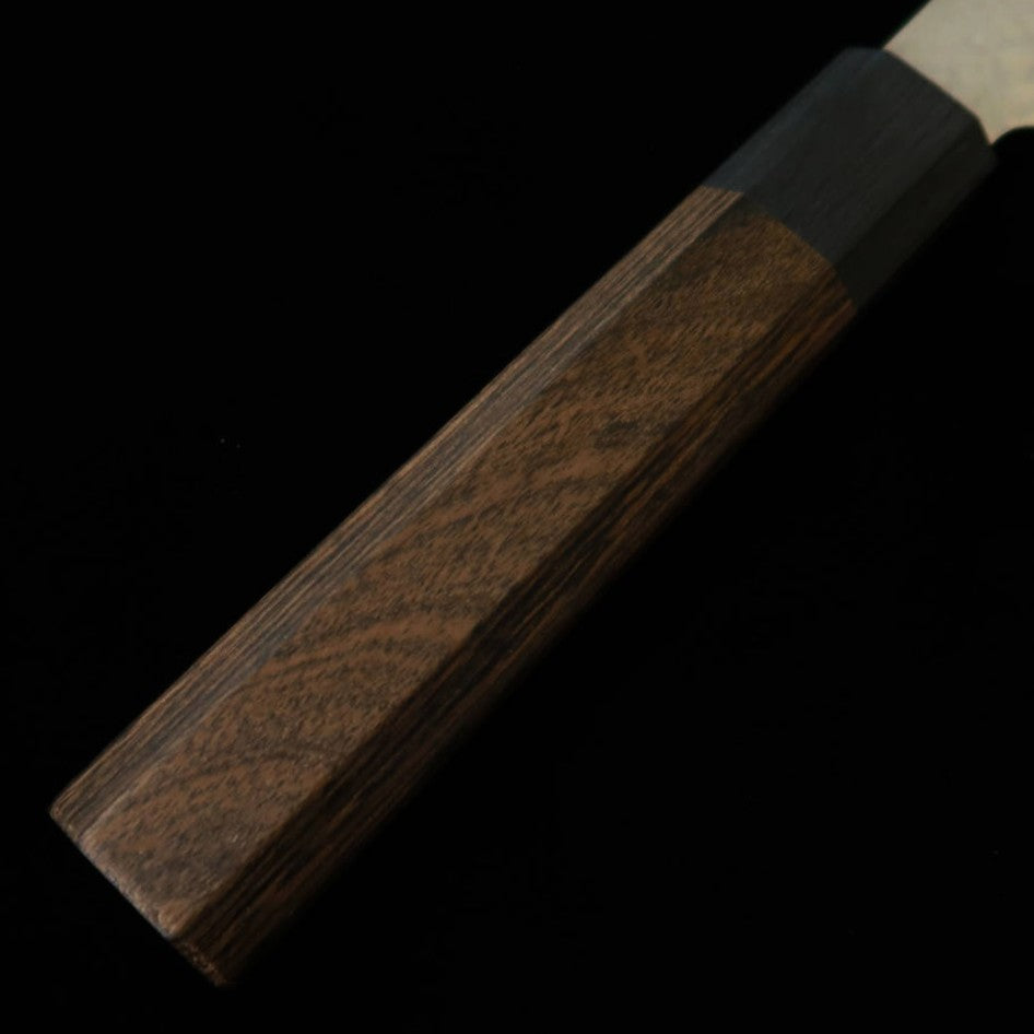 Miura VG-10 Damascus Bunka with Laminated Reinforced Wood Handle (190mm)