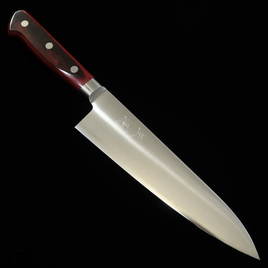 三浦刃物 MIURA 粉末ハイス鋼 R2シリーズ 牛刀 WR柄 (180/210mm)