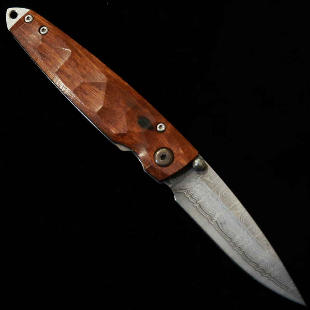 MCUSTA - Shinra Emotion - Tsuchi - VG10 Damas - Ironwood (MC-0077D1) - 71 mm