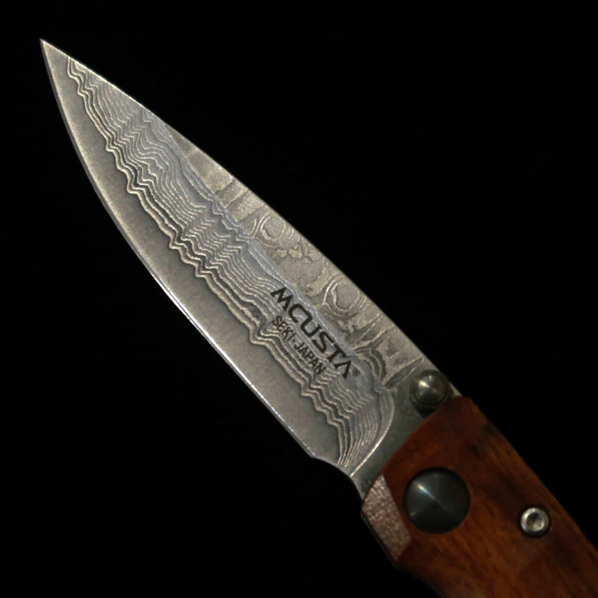 MCUSTA - Shinra Emotion - Tsuchi - VG10 Damas - Ironwood (MC-0077D1) - 71 mm