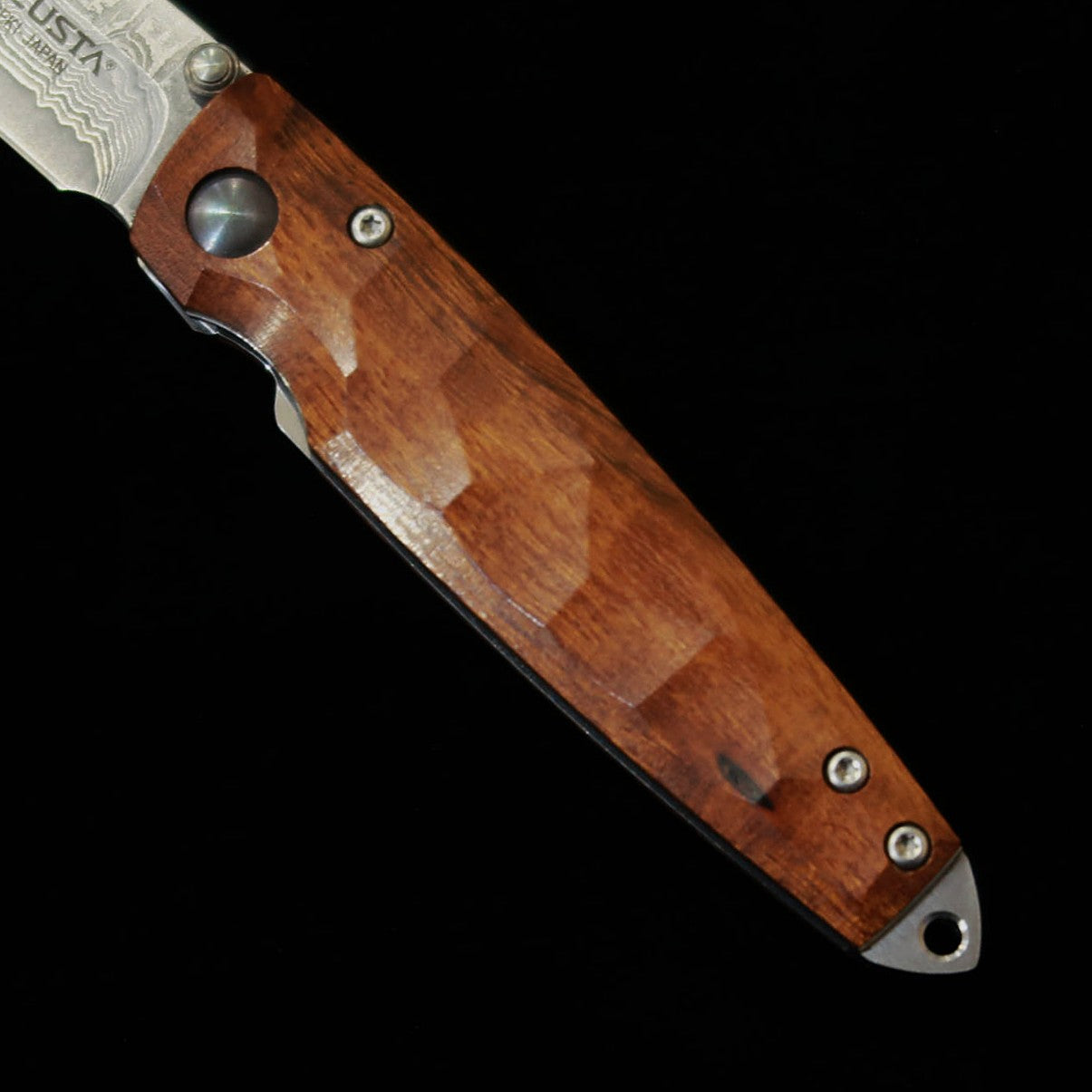 MCUSTA - Shinra Emotion - Tsuchi - VG10 Damas - Ironwood (MC-0077D1) - 71 mm