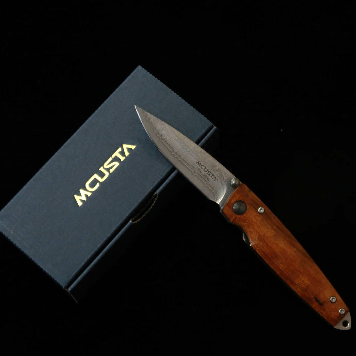 MCUSTA - Shinra Emotion - Tsuchi - VG10 Damas - Ironwood (MC-0077D1) - 71 mm
