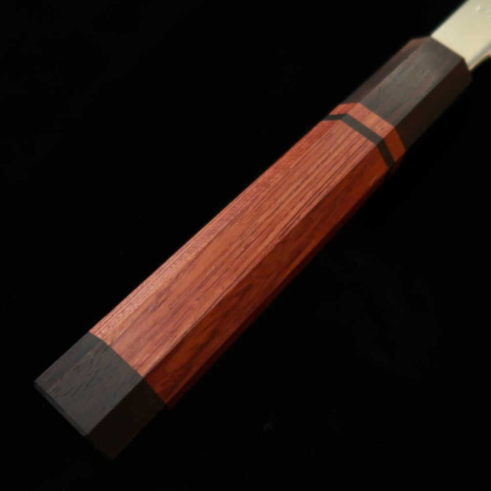 Miura佩 MIURA Obidama Sakimaru Yanagiba VG10, acabado espejo, mango de bubinga (300 mm)
