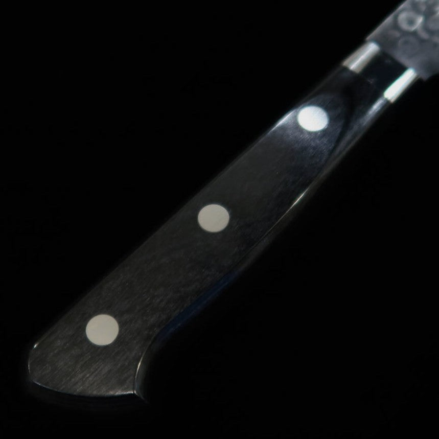 Santoku TAKAMURA VG10 martelado cabo de compensado preto (170mm)