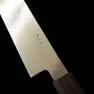 Miura佩 MIURA Obidama Sakimaru Yanagiba VG10, acabado espejo, mango de bubinga (300 mm)