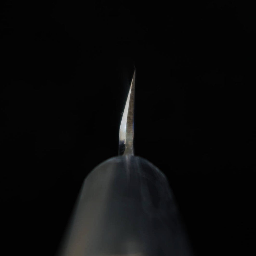 酔心 SUISIN  伝承 剣型柳刃 白紙一号 鏡面仕上げ 朴六角半丸水牛柄 (270/300mm)
