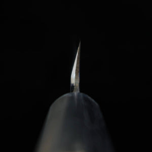 酔心 SUISIN  伝承 剣型柳刃 白紙一号 鏡面仕上げ 朴六角半丸水牛柄 (270/300mm)