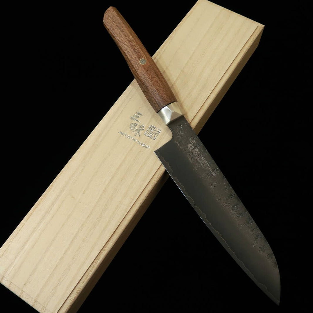 [Nova linha] Zanmai Revolution edição limitada 2025 Santoku, cabo de ironwood (180mm)