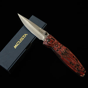 MCUSTA Emcusta Sengoku Takeda Shingen VG10 navaja plegable MC-0187D (94 mm)
