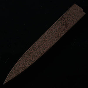 Fourreau laqué pour Yanagiba (écorce de pin), sans trou pour goupille (240 mm)