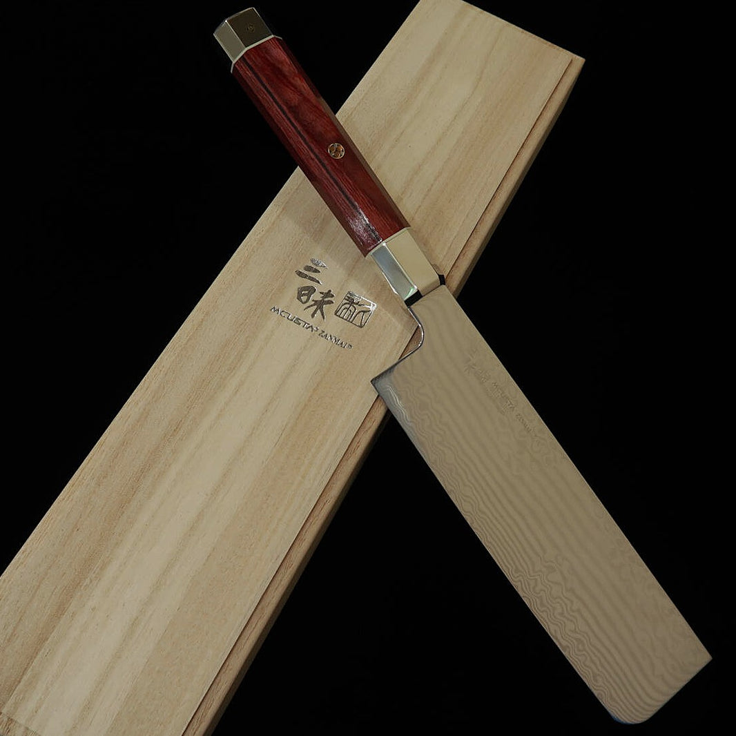 [New Standard] ZANMAI MCUSTA Ultimate Stormy Sea Nakiri (165mm)