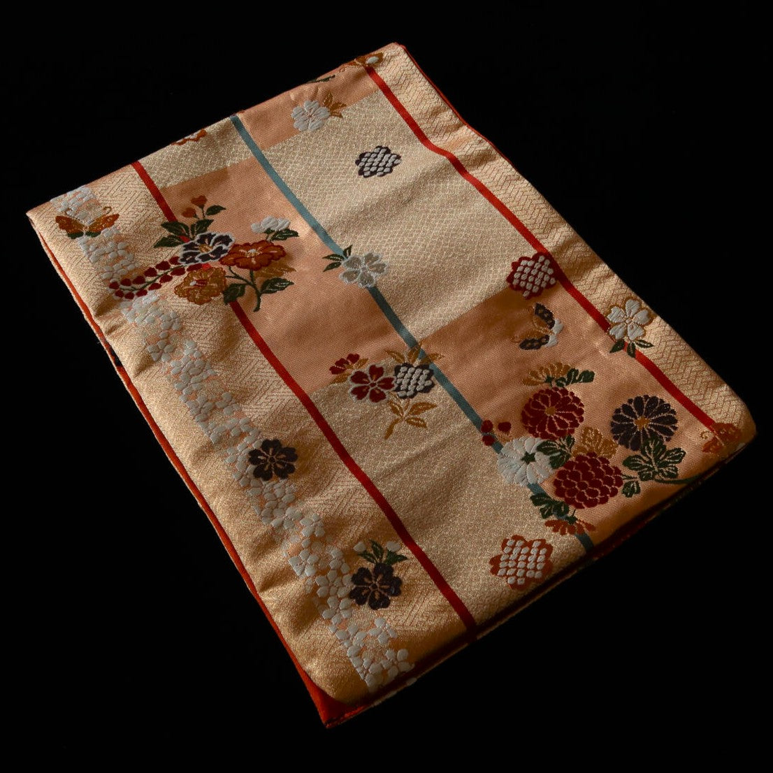 Fujishika Funda enrollable para cuchillos, diseño kimono, para 4 piezas, 79×29,5 cm