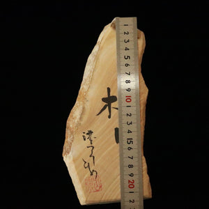 澪つくしひめ　天然砥石　伊豫銘砥　M26　木目　92×229×30ｍｍ