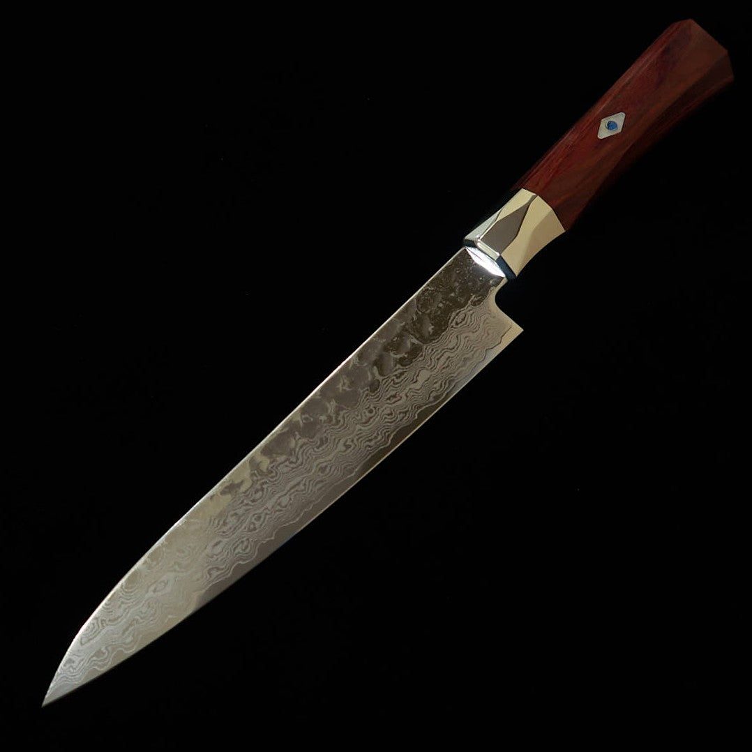 新定番】三昧MCUSTA ZANMAI シュプリーム3 鎚目 ペティ 赤（90-150mm