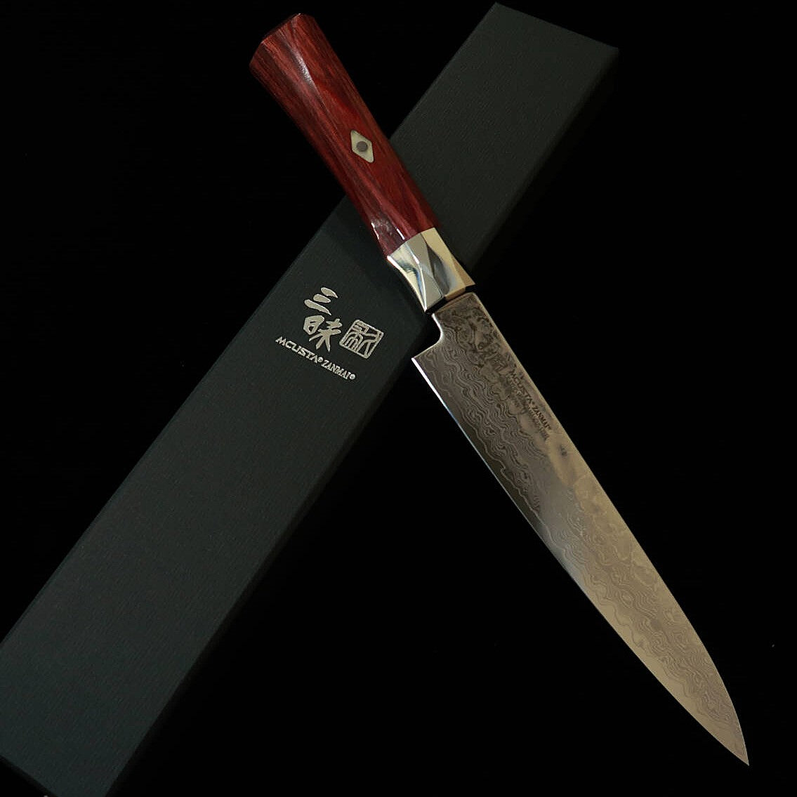New Standard] ZANMAI MCUSTA Supreme 3 Hammered Petty Knife (90