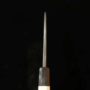 MIURA Deba, Shirogami No. 2 with Kurouchi Finish and Magnolia Wood Octagonal Handle (135/180mm)