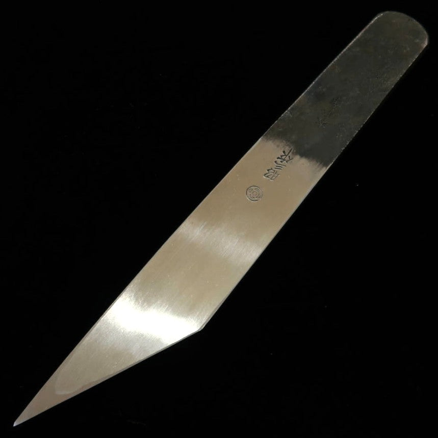 昭三作 切出小刀 青紙二号 黒打ち （27mm） – 三浦刃物店 Miura Knives