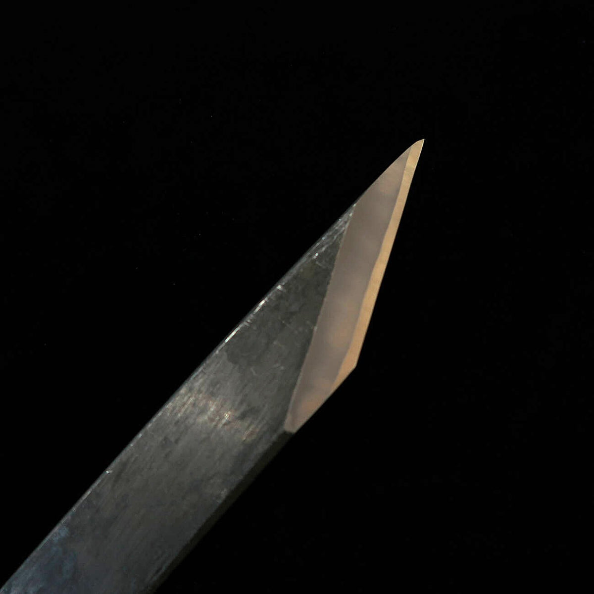 Shozo-saku cuchillo kogatana kiridashi Aogami No.2 acabado negro (27/30 mm)