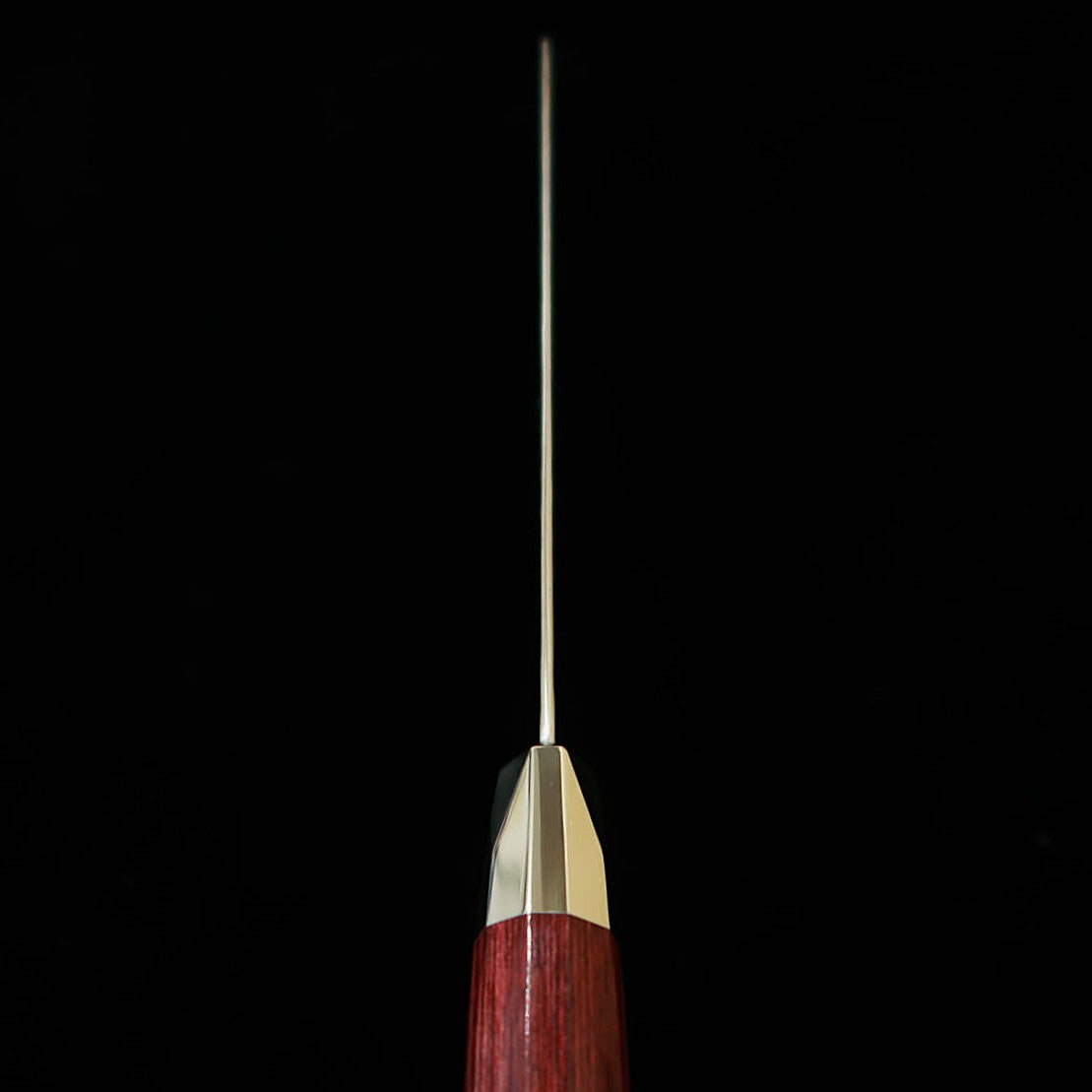 【Novo Clássico】 Zanmai MCUSTA Supreme 3 Martelado Nakiri Vermelho (165 mm)