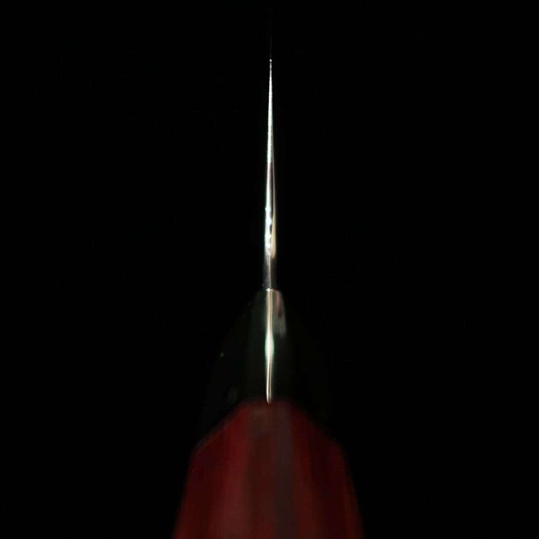【Novo Clássico】 Zanmai MCUSTA Supreme 3 Martelado Nakiri Vermelho (165 mm)