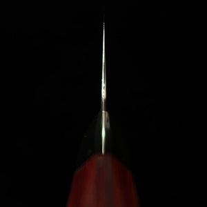 【Novo Clássico】 Zanmai MCUSTA Supreme 3 Martelado Nakiri Vermelho (165 mm)