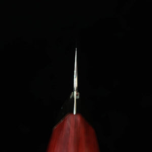 【Nuevo estándar】MCUSTA ZANMAI ZANMAI Supreme 3 martillado sujihiki rojo (240/270 mm)