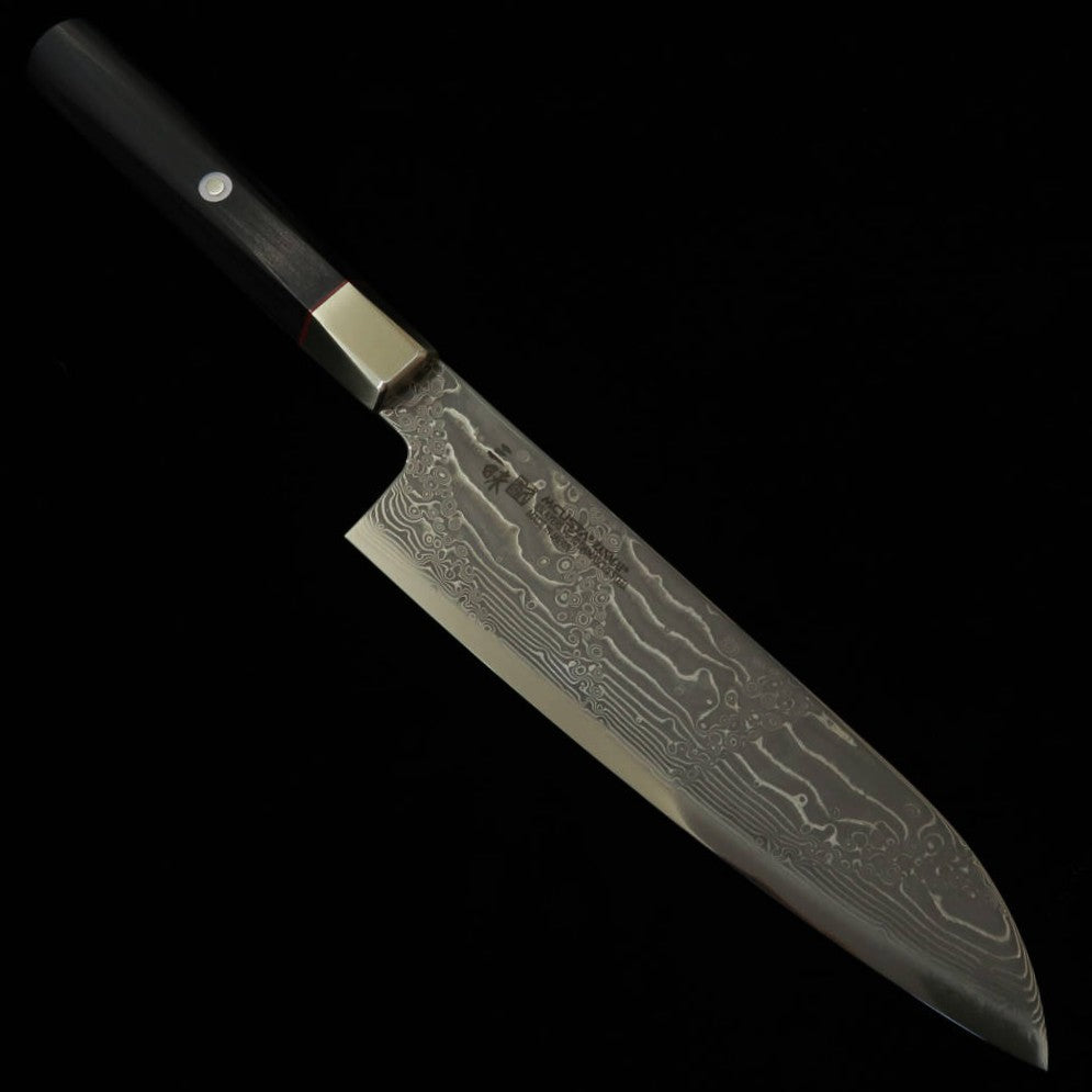 【New Standard】ZANMAI MCUSTA Hybrid 3-Splash Santoku (180mm)