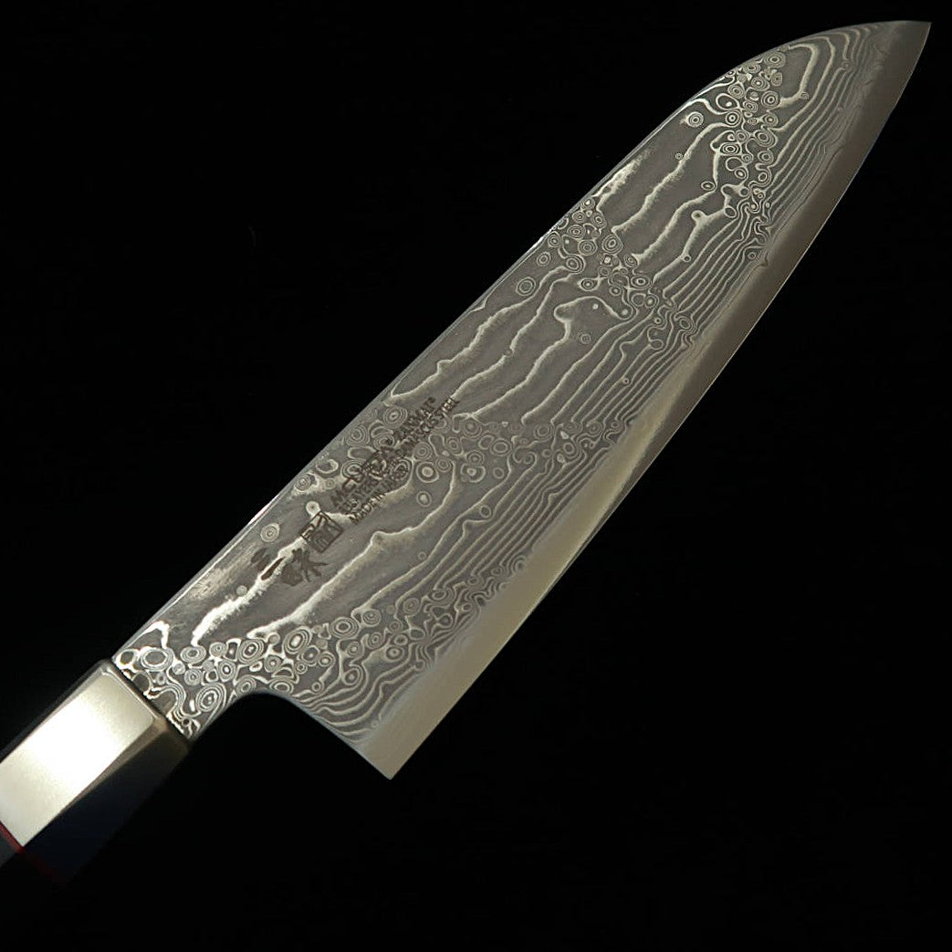 【New Standard】ZANMAI MCUSTA Hybrid 3-Splash Santoku (180mm)
