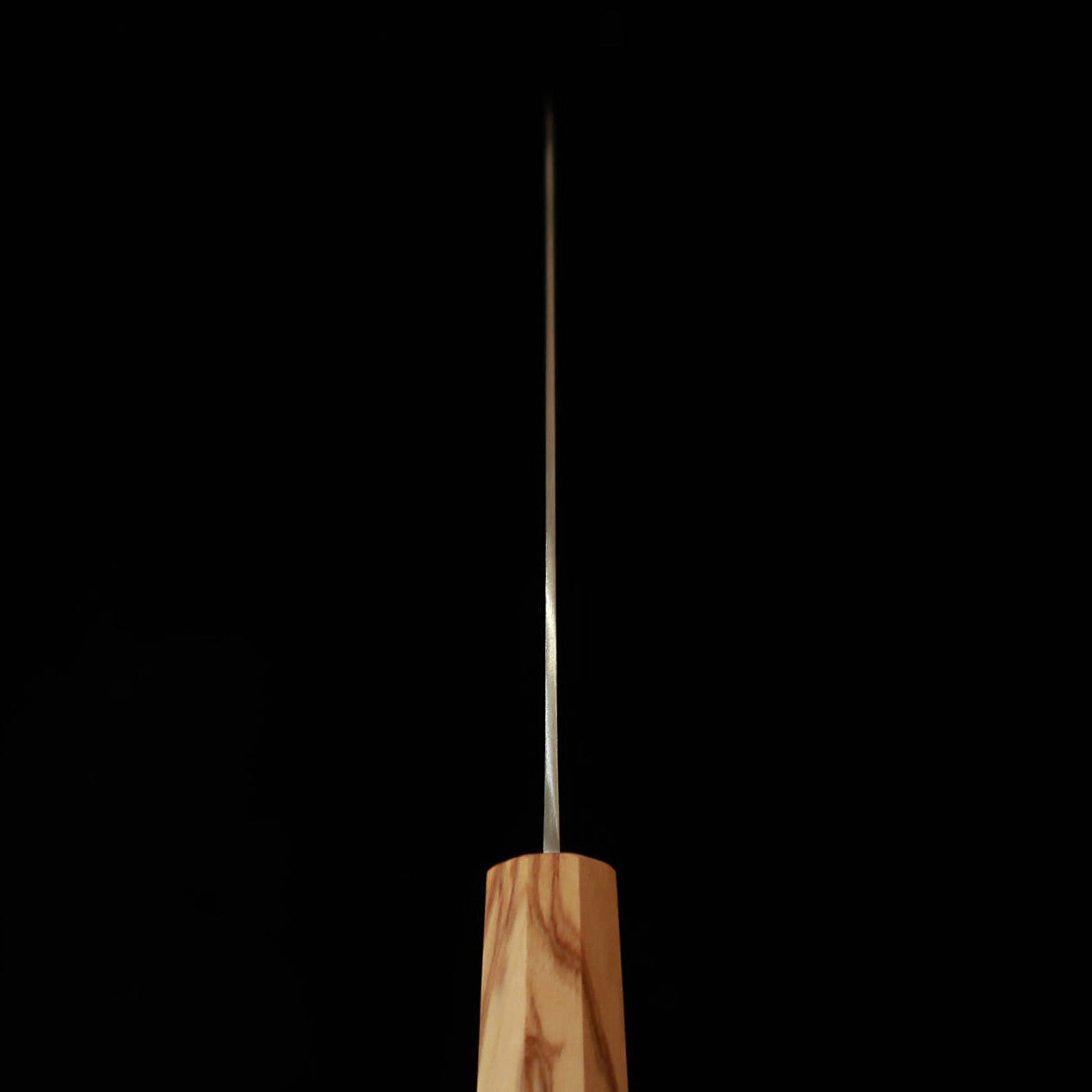 三浦 MIURA ペティ VG10  全面ダマスカス オリーブ一体型柄（150mm）
